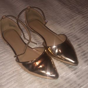 Cute Rose Gold Flats